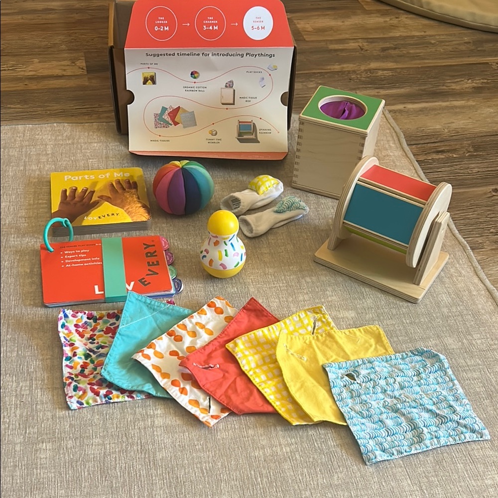 LOVEVERY The Senser Complete Kit! Learning Toys Set Educational Wooden Pieces